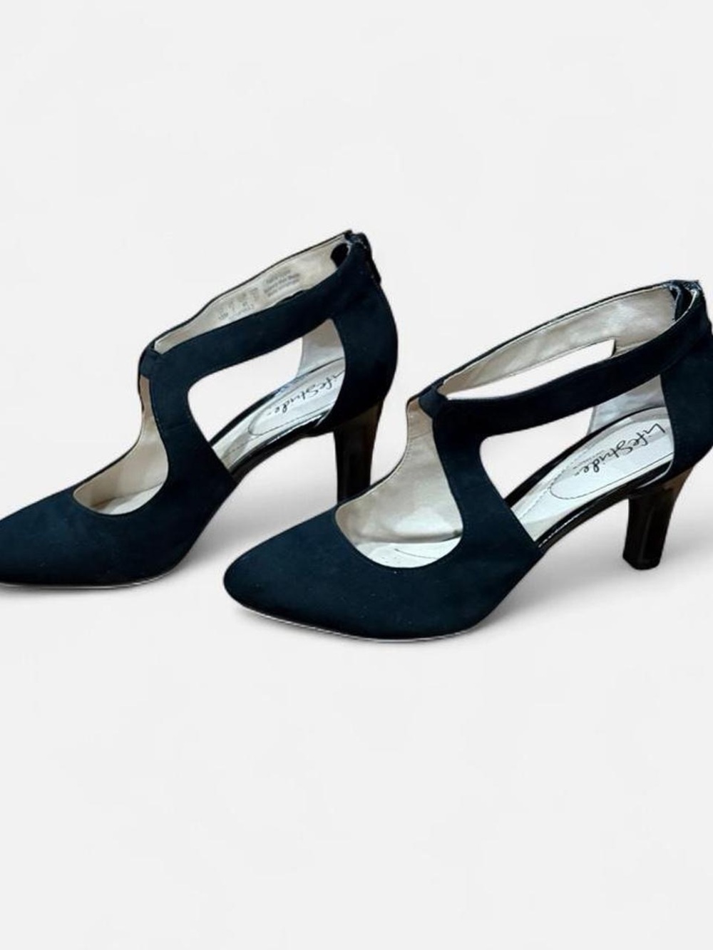 LifeStride Giovanna 2 black dress pumps Soft System Cushioned Size 10